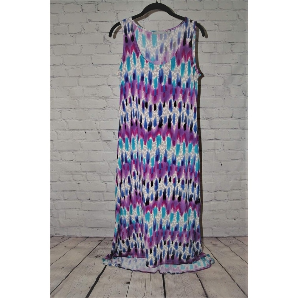 Purple & Blue Multi Dress